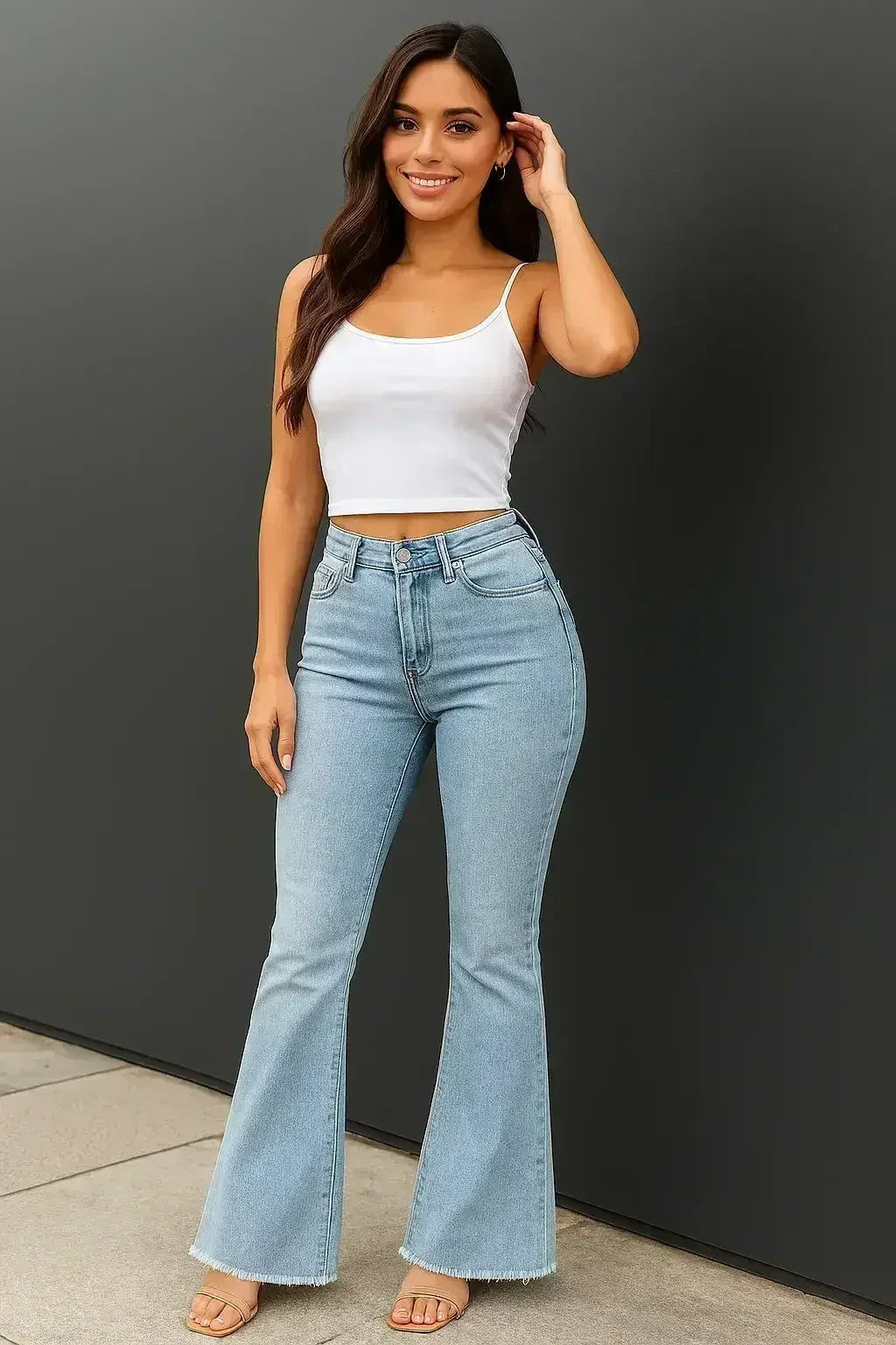 RetroCurve™ – Vintage Flare Bootcut Jeans