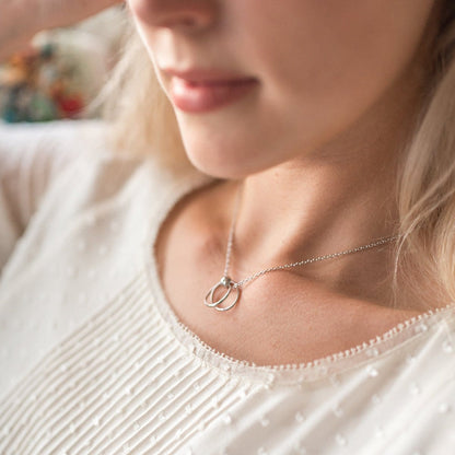 Daughter-In-Law Linked Circles Necklace
