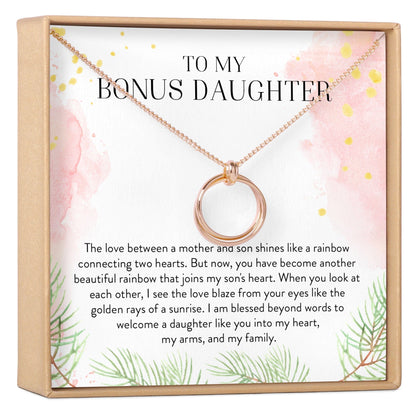 Daughter-In-Law Linked Circles Necklace