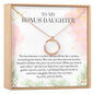 Daughter-In-Law Linked Circles Necklace