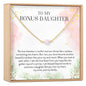 Daughter-In-Law Pearl Necklace