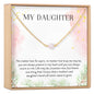 Daughter Necklace, Multiple Styles Necklace