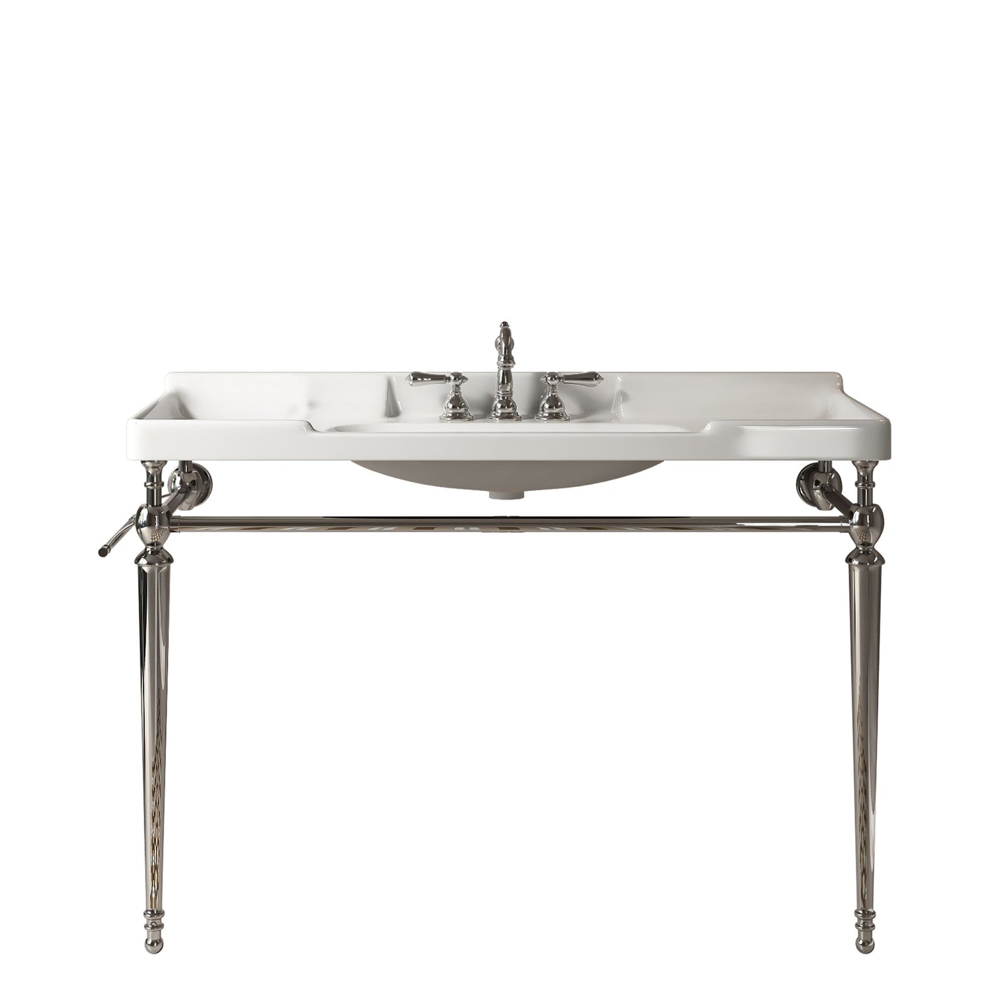 VICI 48" Bathroom Console Sink, Wall-Mounted
