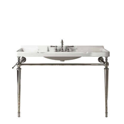 VICI 48" Bathroom Console Sink, Wall-Mounted
