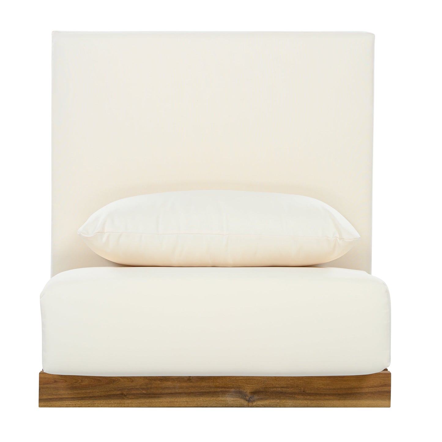 Oversized Outdoor 2-Piece Chat Set with Club Chair and Side Table
