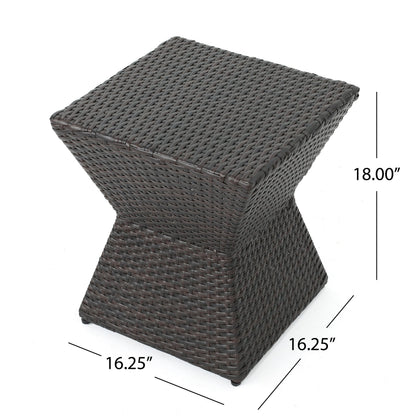 Calhoun 16 Outdoor Wicker End Table