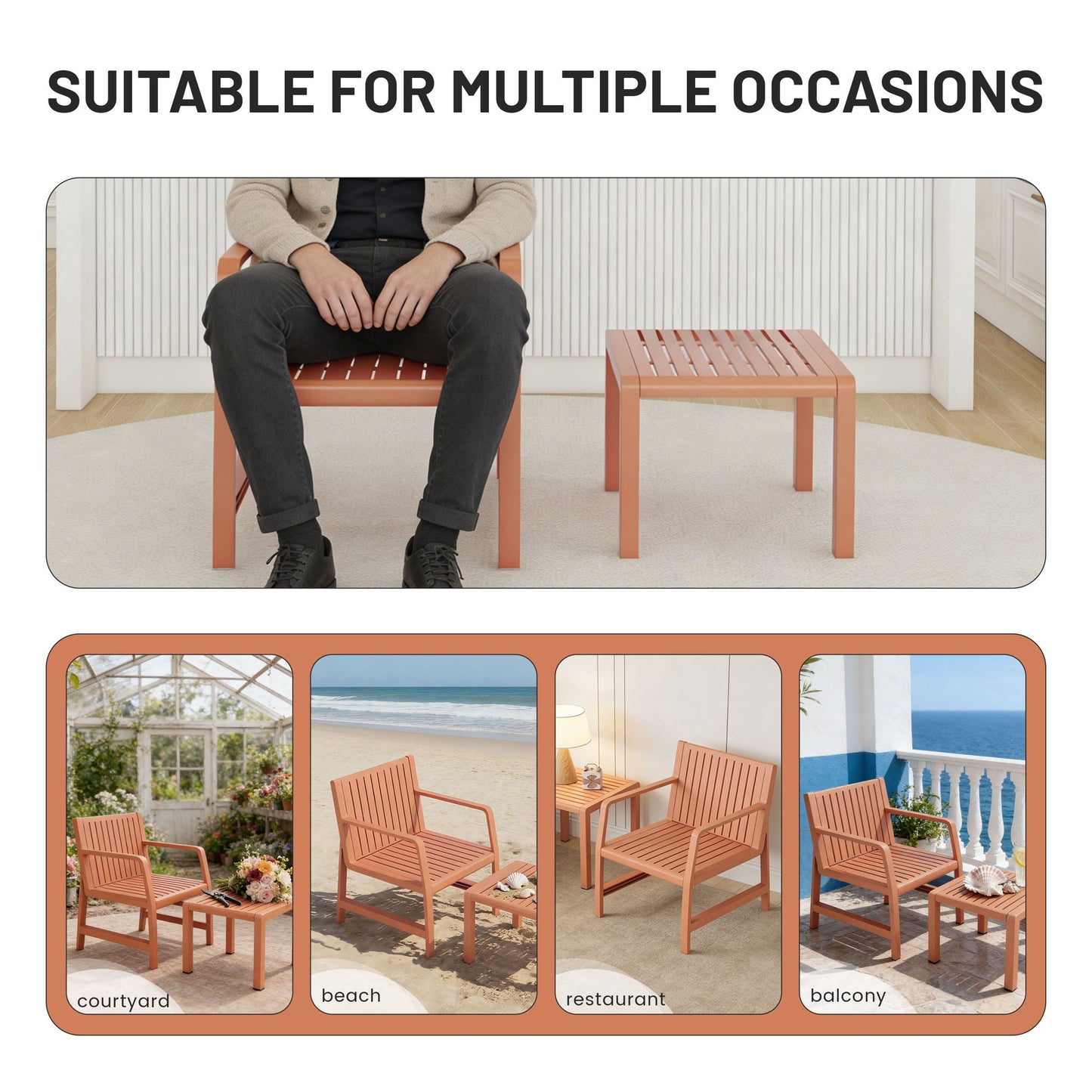 Furniture Set, Waterproof And Durable