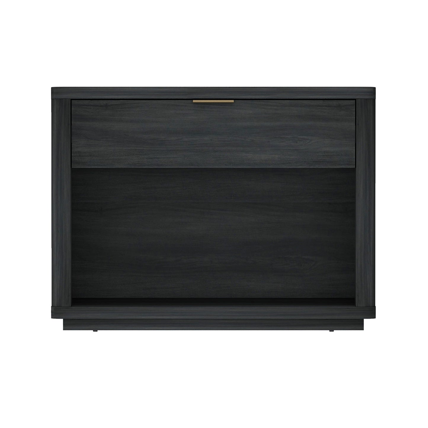 Evelyn - Nightstand With 1 Drawer And Open Shelf