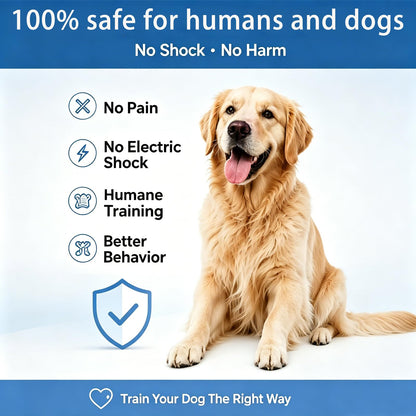 Trainer Ultrasonic For Dogs, Anti Barking Device, Portable Ultrasonic Dog Barking, Anti Barking Dog Training Device With Flashlight With LED Light, 3 Training Modes For Indoor Outdoor