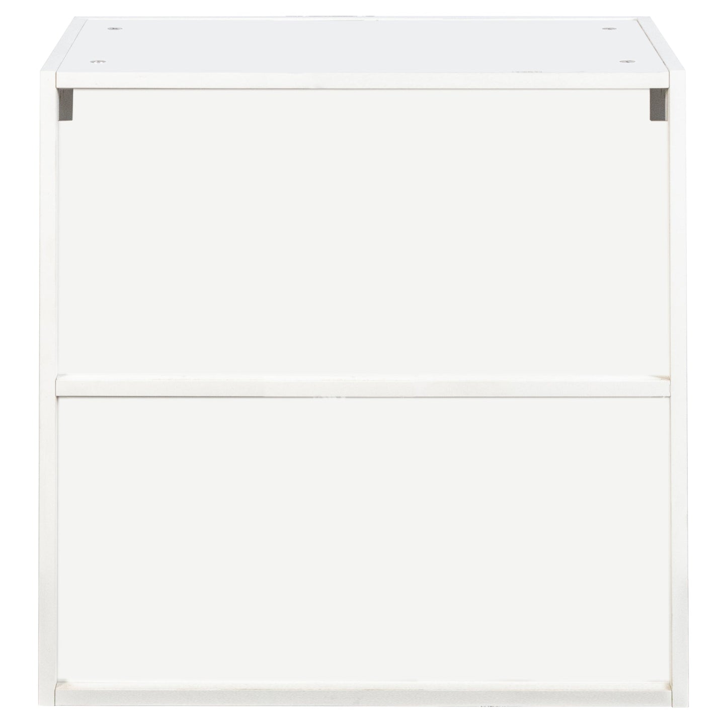 Wall Cabinet with Arched Glass Door and Adjustable Shelves