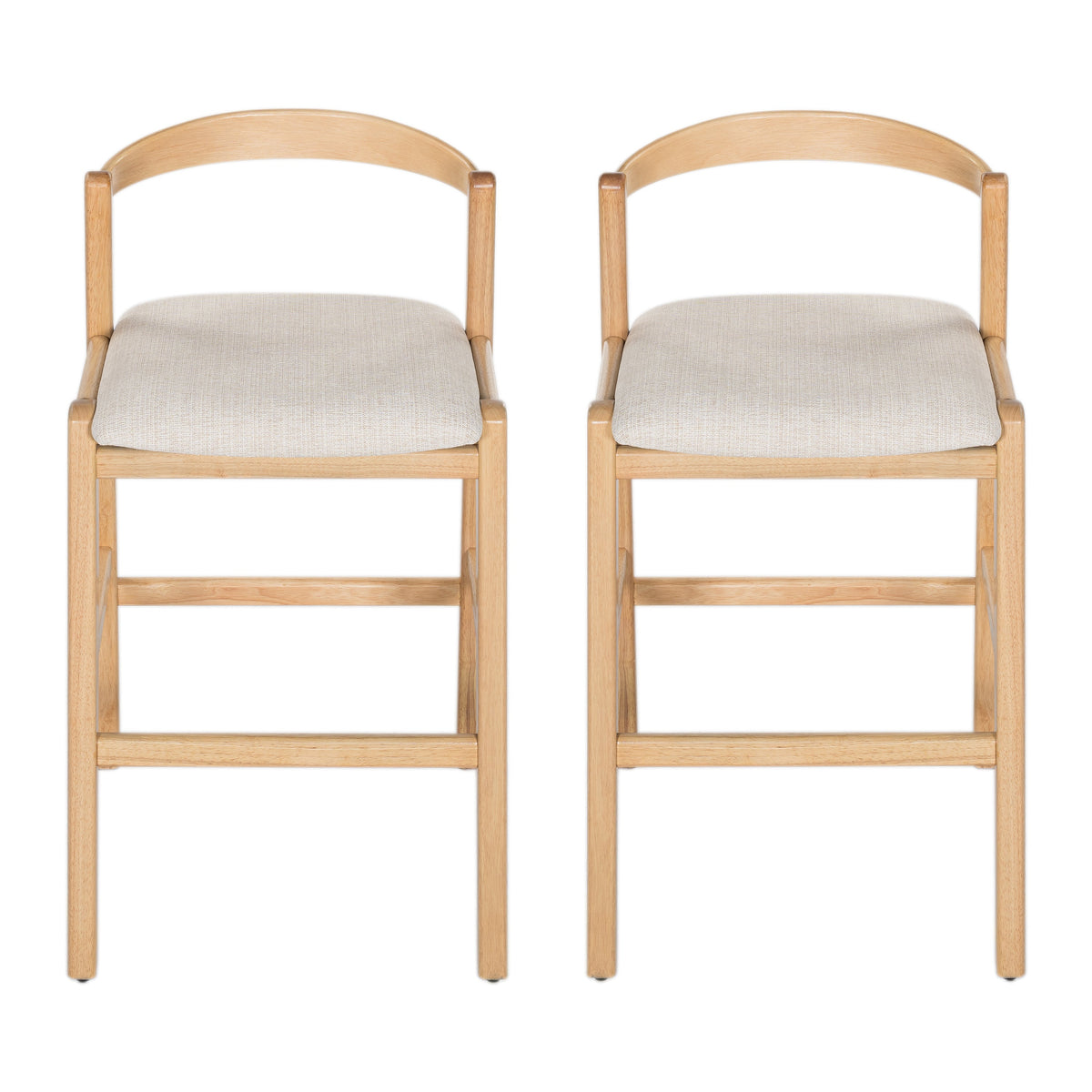 Balmain Indoor Rubberwood Barstool