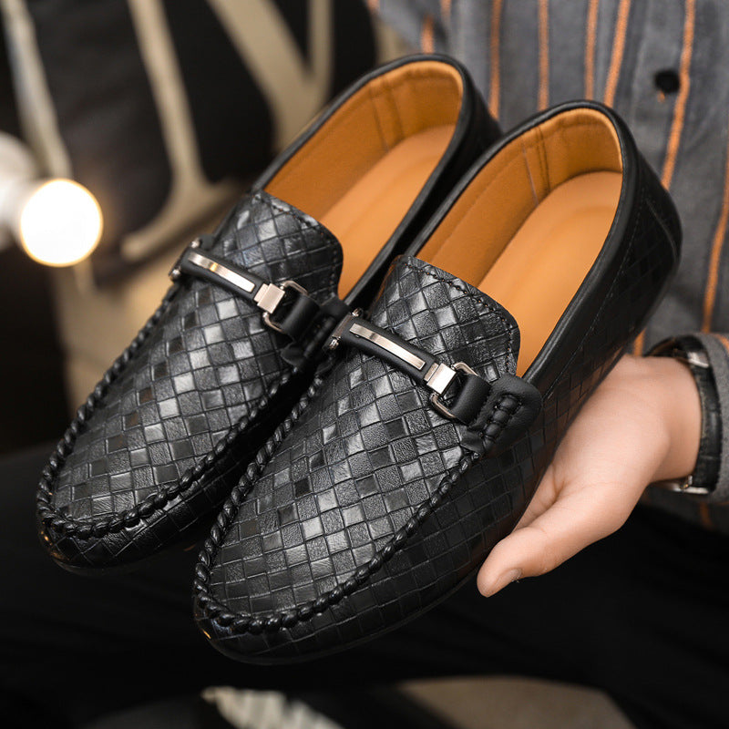 Mens Springsummer Low-top Moccasins Versatile Casual Shoes