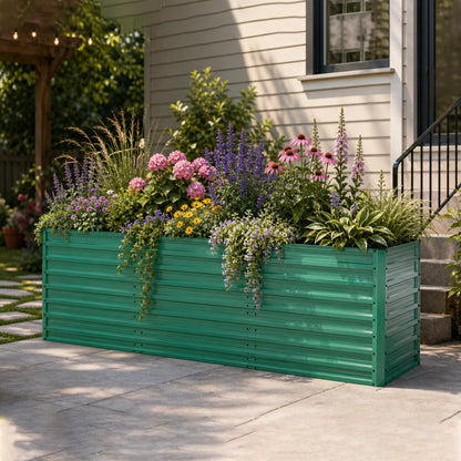 93.7" x 31.5" x 32.3" Raised Garden Bed Kit