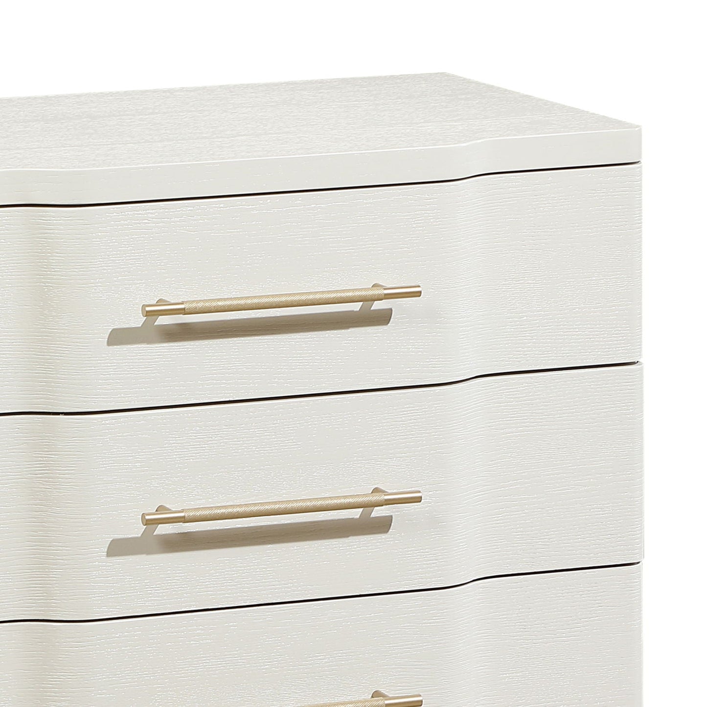Lexington - 3 Drawer Nightstand - Beige