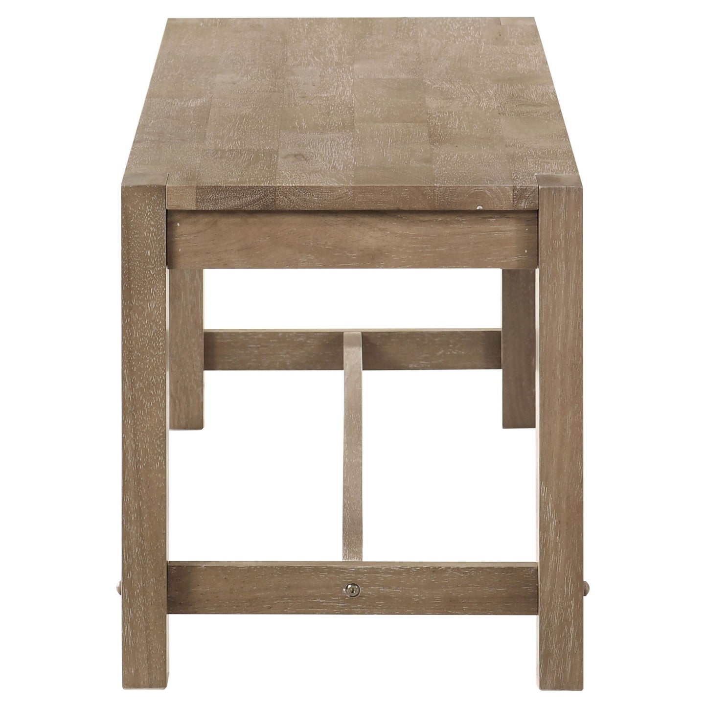 Malvika - Trestle Base Dining Bench - Brown