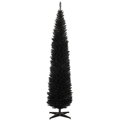 HOMCOM 8' Artificial Pencil Christmas Tree