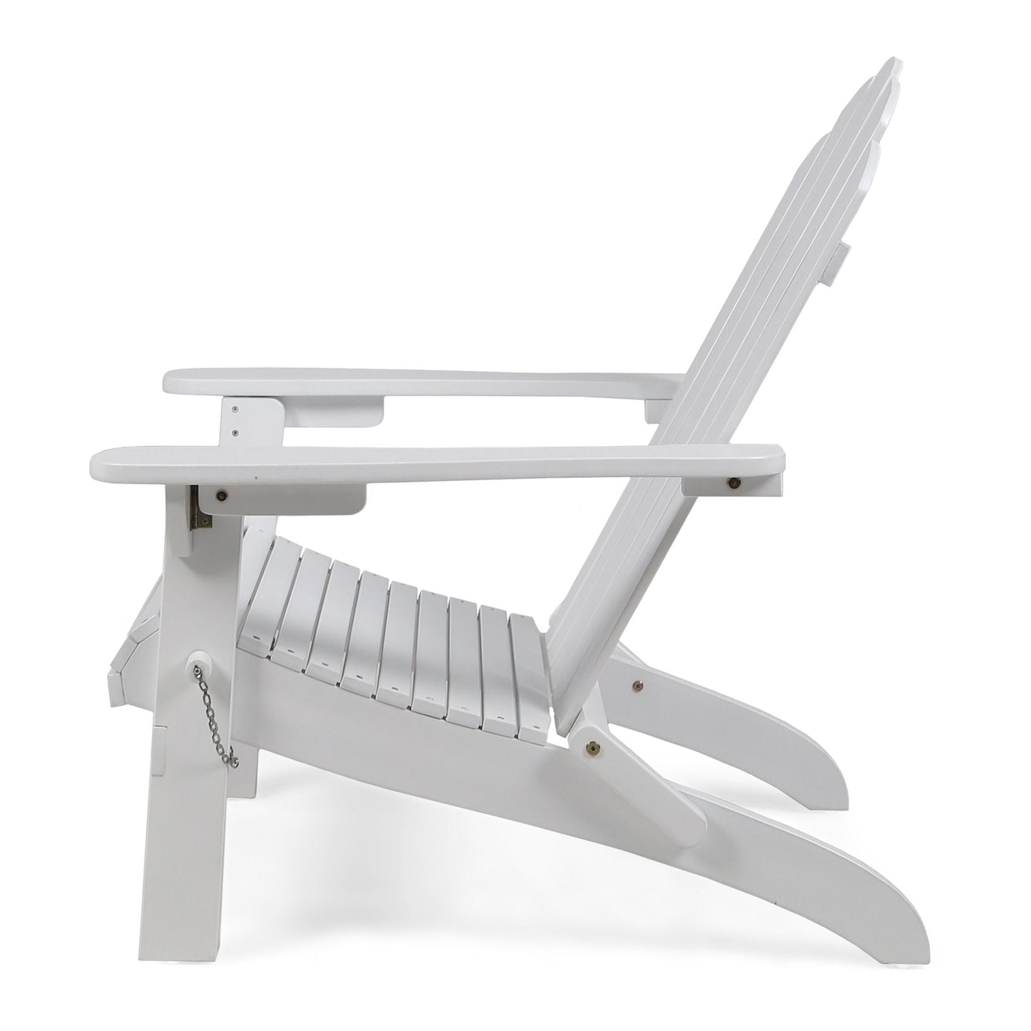 Aurascape Outdoor Acacia Wood Foldable Adirondack Chair