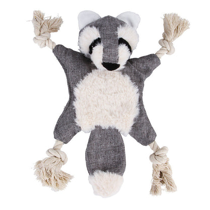 Dog Toys, Stuffed, Chewing, Plush, Squeaky Animal Pet Toys, Puppy, Fox, Squirrel, Dog, Cat, Chewing, Squeaky Toys, Pet Supplies