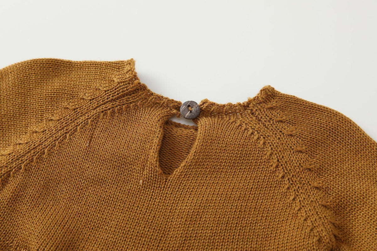Baby Embroidery Long Sleeve Butt Wrap Clothes Wool