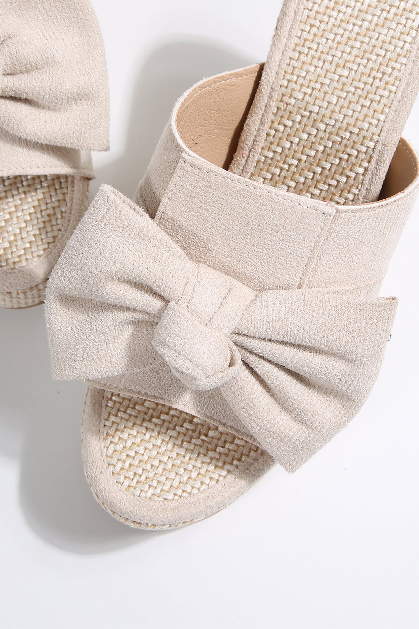 Nyomi Studded Wedge Platform Slippers