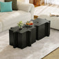 3-Piece Artistic Puzzle Table Set