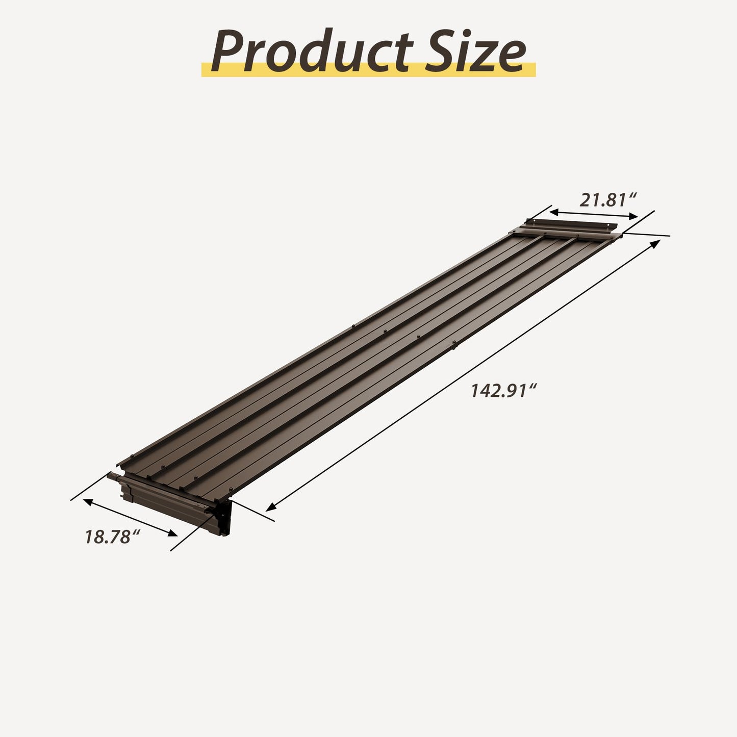 Gazebo Connector Kit for 12ft Width Wall-Mounted Gazebos