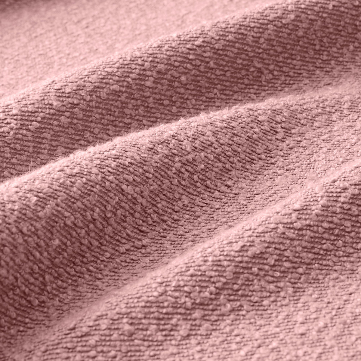 Modern Pink Polyester Ottoman