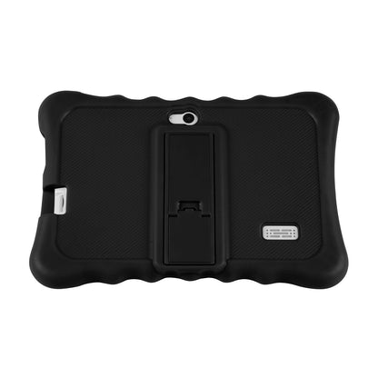 Shock-resistant Silicone Snap-on Case with Stand for 7Ó Tablets