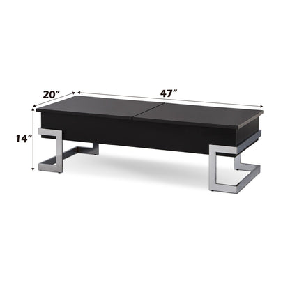 Calmam High Gloss Coffee Table With Lift Top