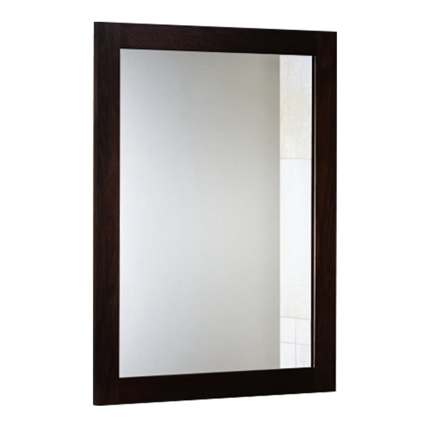 Wall Mount Mirror 11.8x15.7Inch Wood-Like Frame Rectangle Modern Hanging Mirror for Bathroom Bedroom Living Room