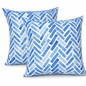 2 Pack Outdoor Throw Pillows, Waterproof & Fade-Resistant