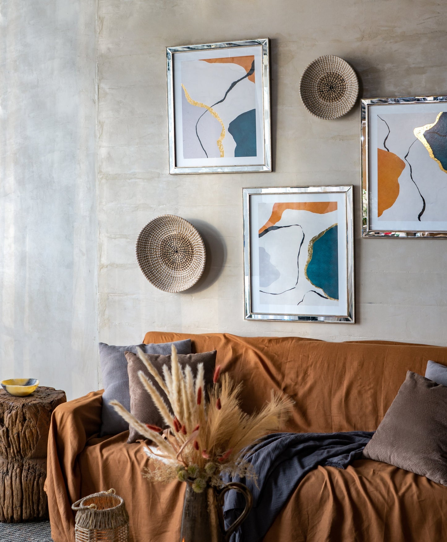 S/2 Kira Woven Seagrass Bowls
