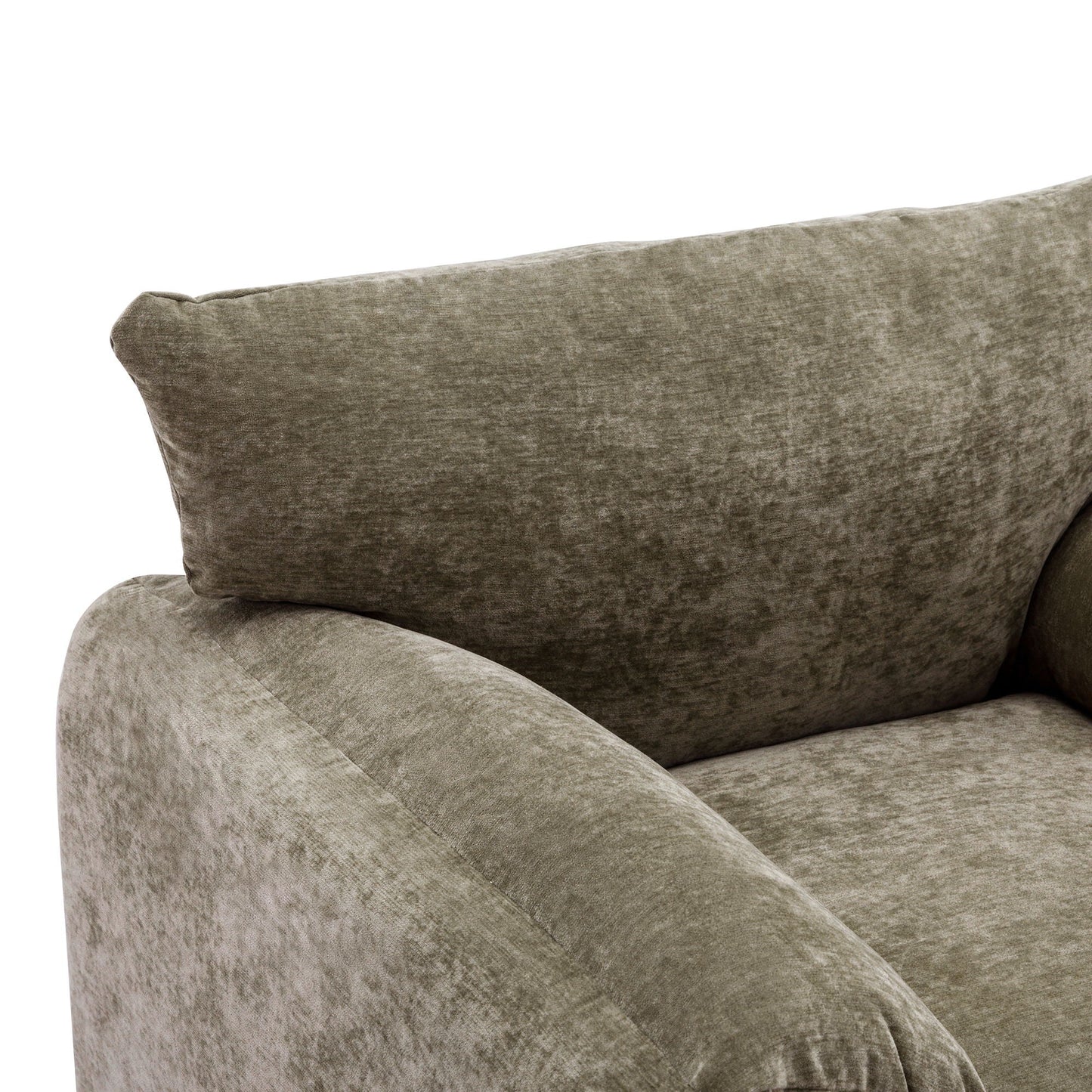 Oversized Accent Single Sofa Lounge Chair - Matcha Green