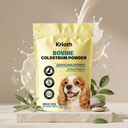 Bovine Colostrum Nutritional Supplement For Dogs Daily Care For Dogs Body Supplements And Balanced Nutrition