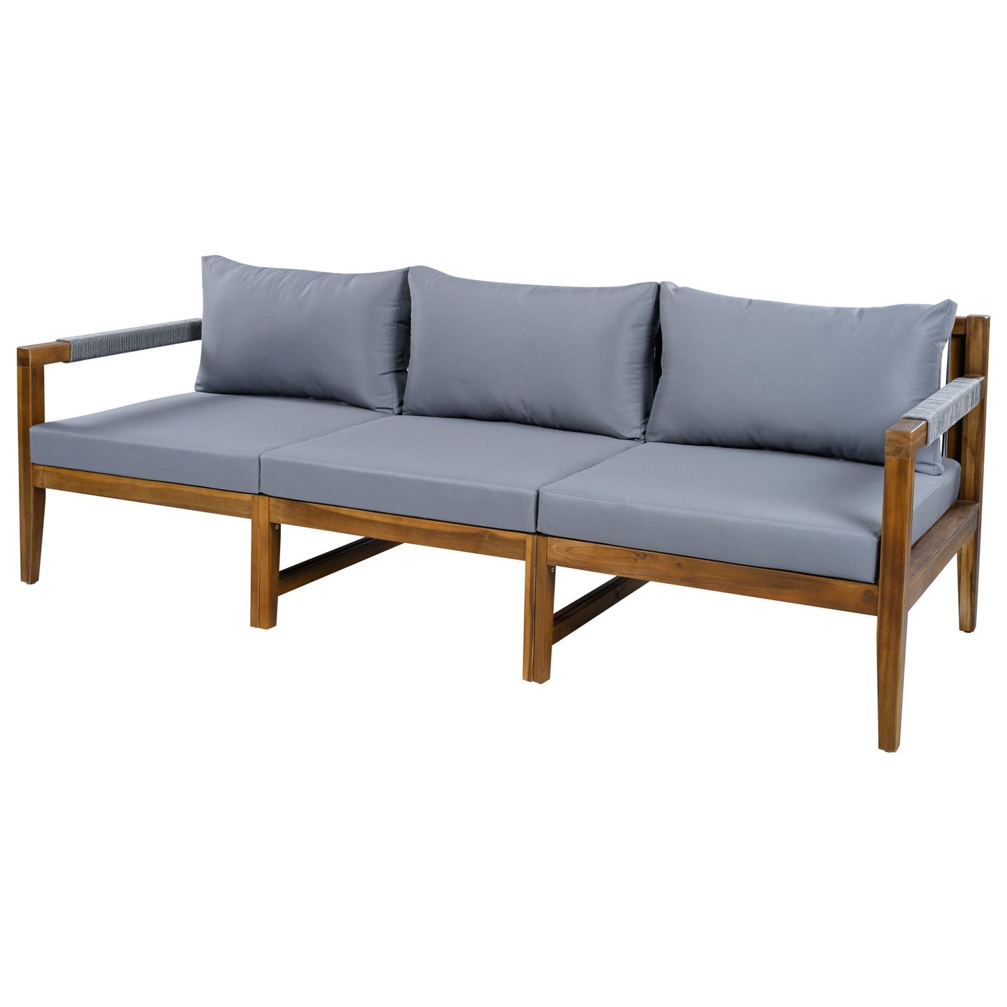 3 Piece Outdoor Sectional Sofa Set