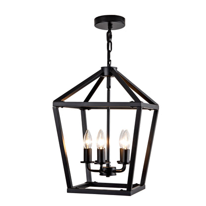 Farmhouse Lantern Chandelier 5-Light