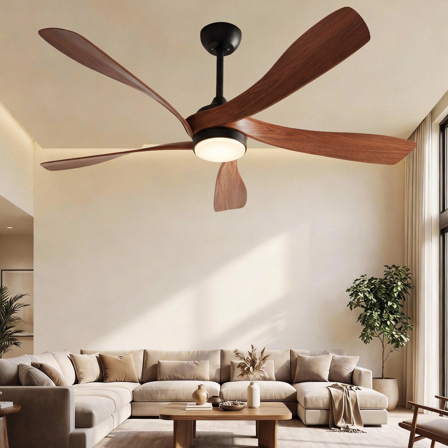 52 Inch Ceiling Fan with Light