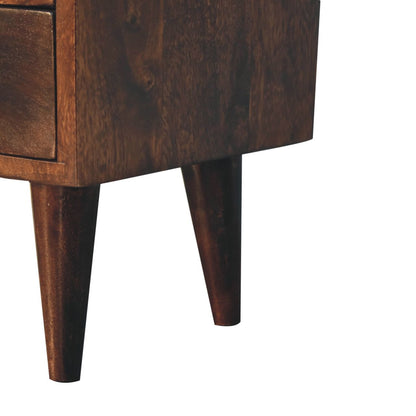 Solid Wood Mini Classic California Nightstand