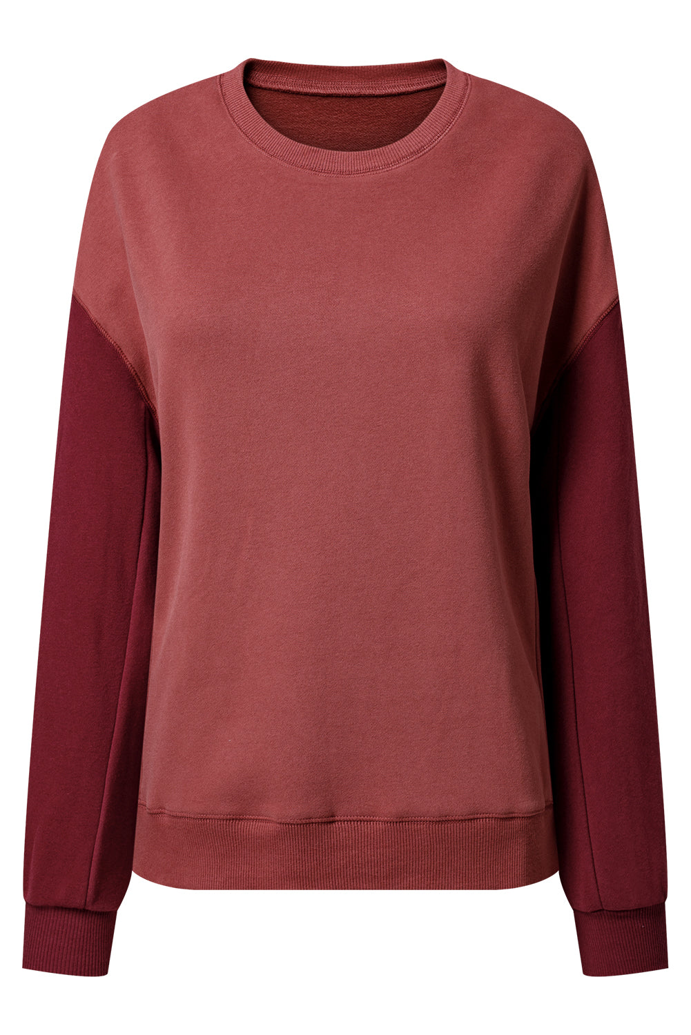 Ella Patchwork Drop Shoulder Pullover