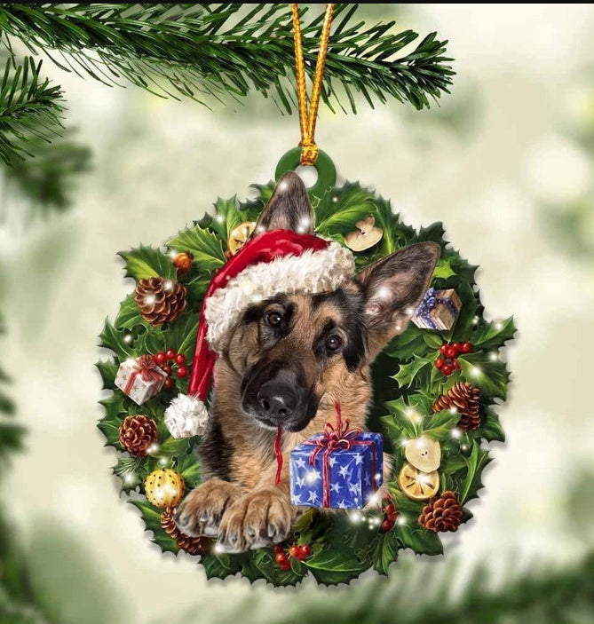 Car Pendant Sleeping Dog Angel Home Decor Acrylic Showcase Hanging Ornaments For Doors