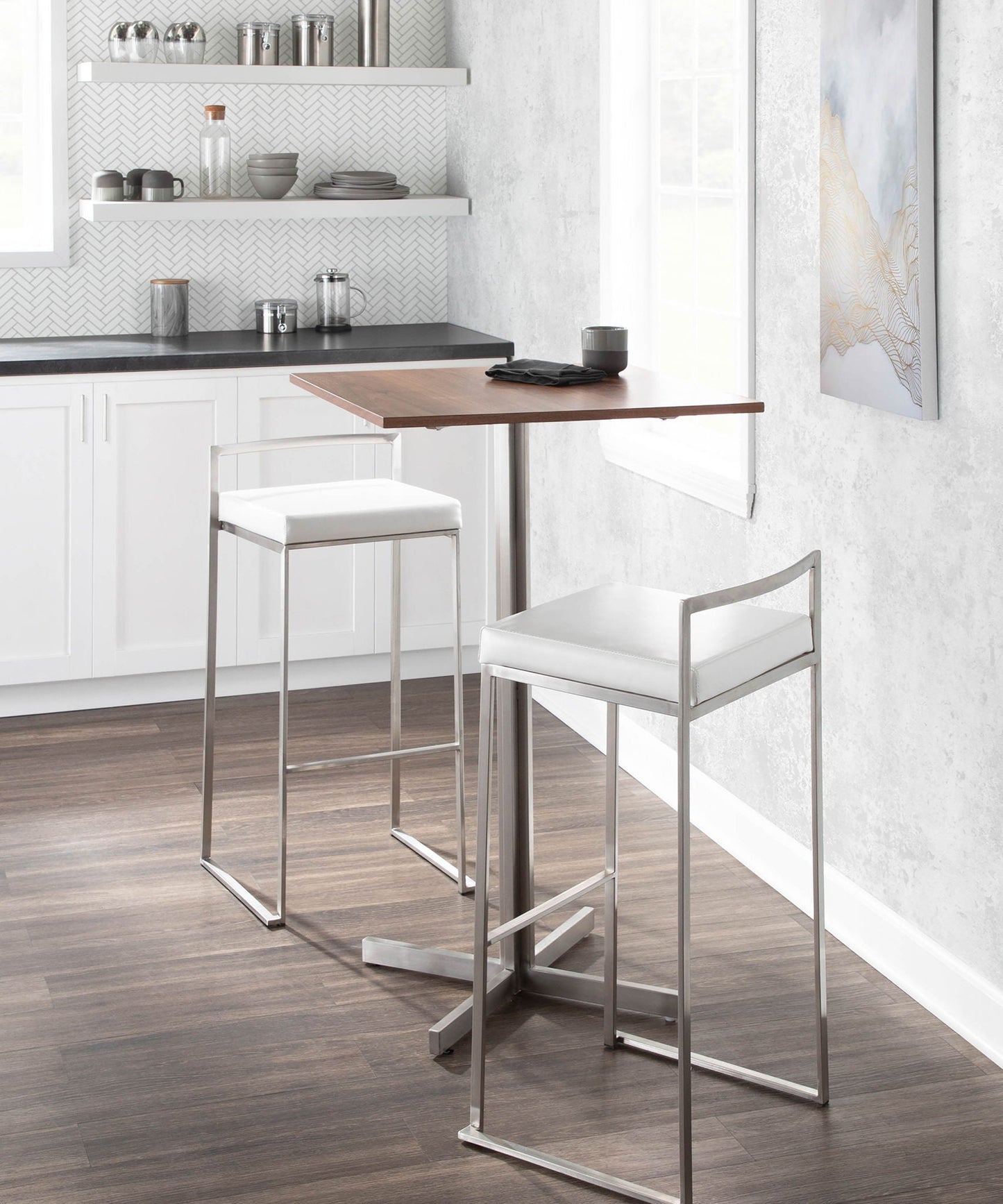 Fuji - Contemporary Stackable Design Barstool