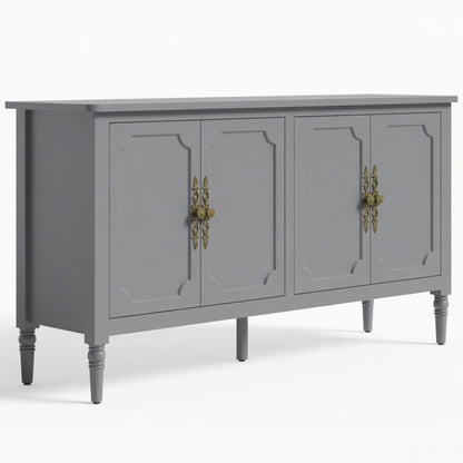 Vintage Buffet Cabinet With Adjustable Shelves