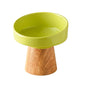 Cat Ceramic Bowl Puppy Dogs Food Water Dish Bowls Pet Elevated Canned Snacks Dining Plate Cats Small Dogs Feeding Supplies