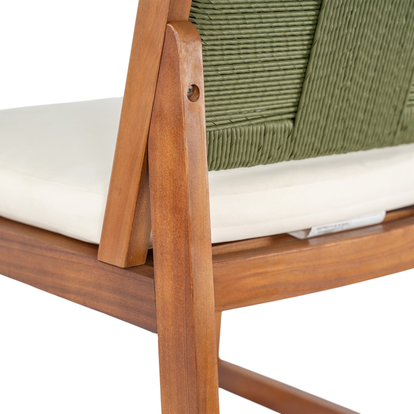 4 Pieces Arly Green Outdoor Bar Stool Set