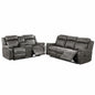 Contemporary Living Room Set, Horizontal And Vertical Tufting