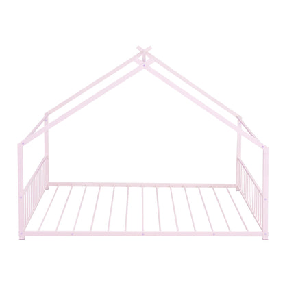 Metal House Bed