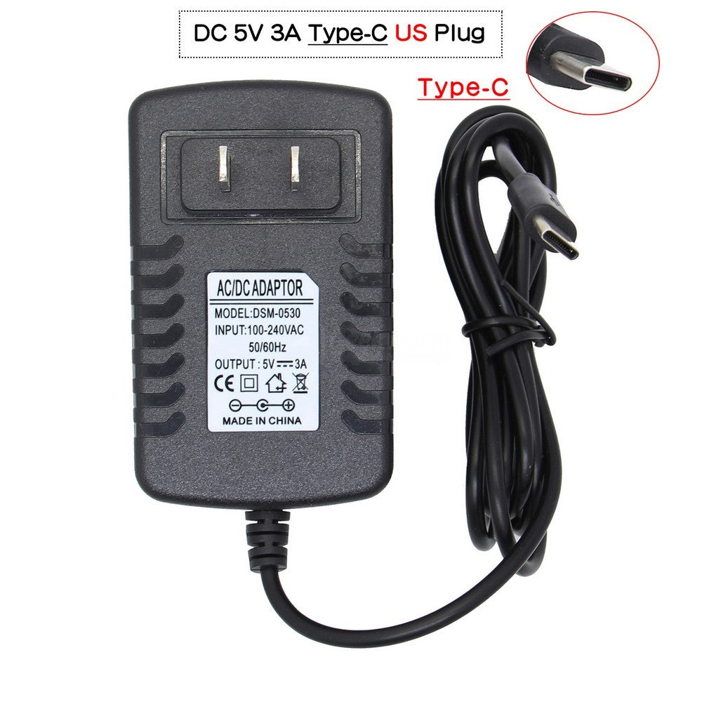 Raspberry Pi 4th Generation Power Supply 5V 4A Type-C Adapter