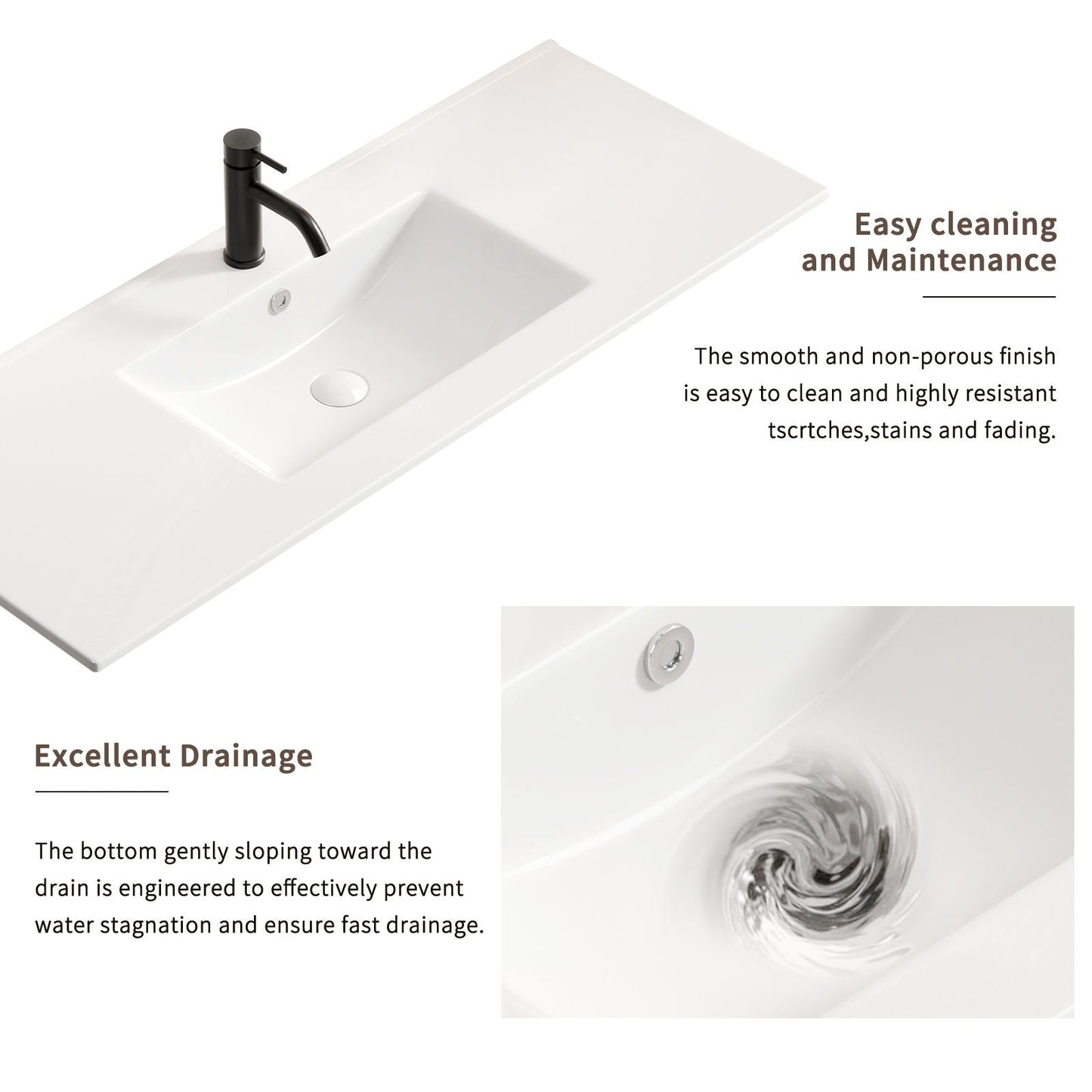 Bathroom Sink, Countertop Wash Basin For Bathroom
