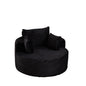 Modern Single Sofa With Backrest Pillow For Living Room