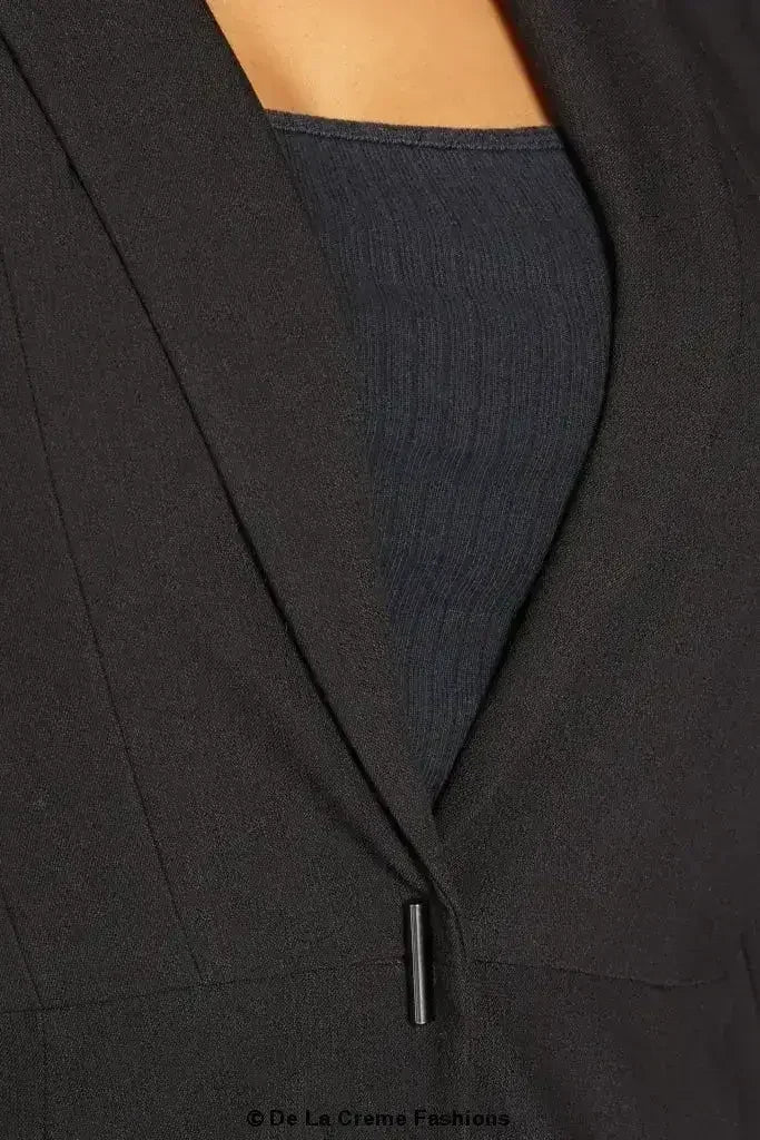 Black Casual Blazer